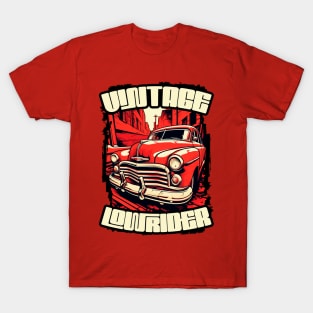 Cruising Back in Time: The Vintage Lowrider Revival T-Shirt